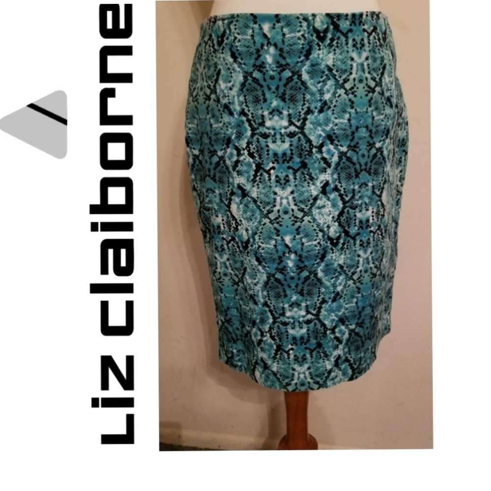 EUC Liz Clairborne animal print skirt